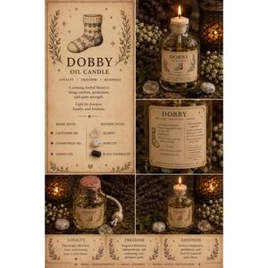 Dobby Oil Candle